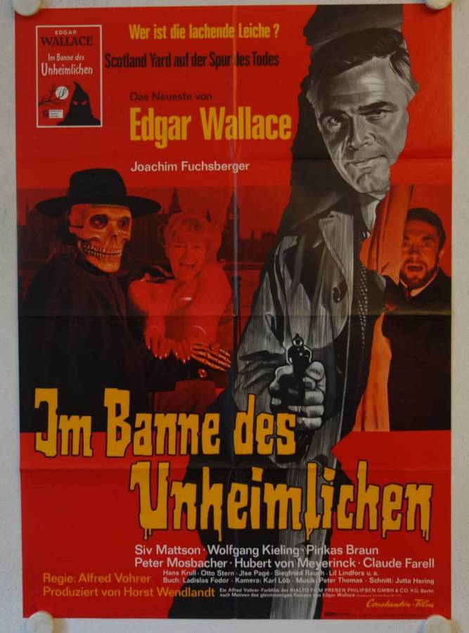 Im Banne des Unheimlichen originales deutsches Filmplakat